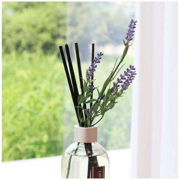 Aronica Flower Diffuser Lavender Field 200ml/6.76 Fl oz (Box damaged) gallery