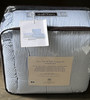 LAURA ASHLEY Oxford Stripe Blue Ruffle 5pc TWIN XL Comforter & Sheet Set gallery