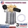 RMV2.5G30 PRESSURE WASHER PUMP AXIAL, 2.5GPM 3000 PSI, 3400 RPM, 3/4" SHAFT gallery