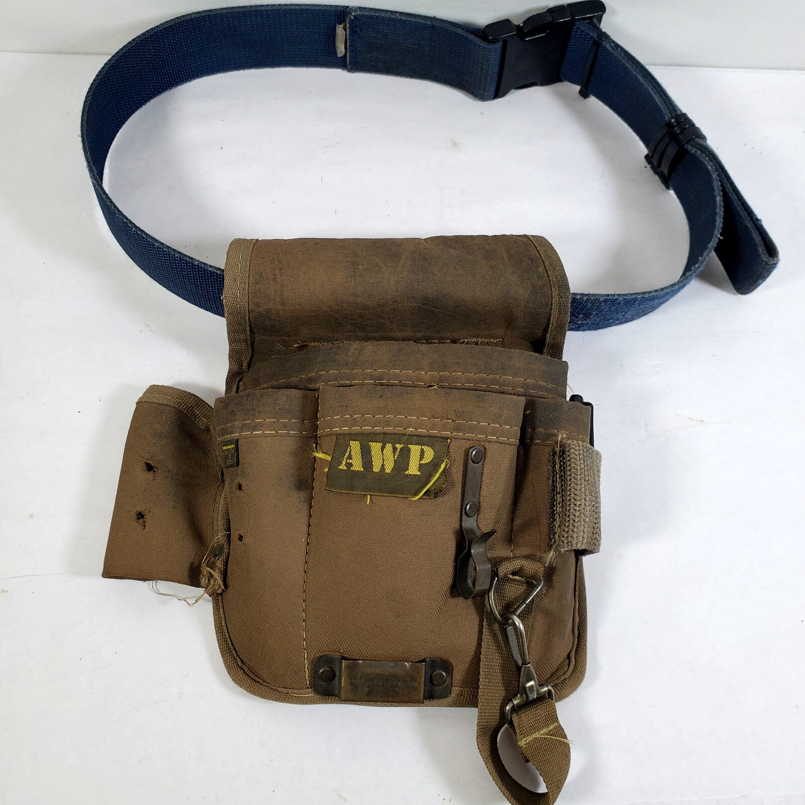 AWP American Work Products Brown Canvas Tool Pouch with Heavy Tool Belt gallery