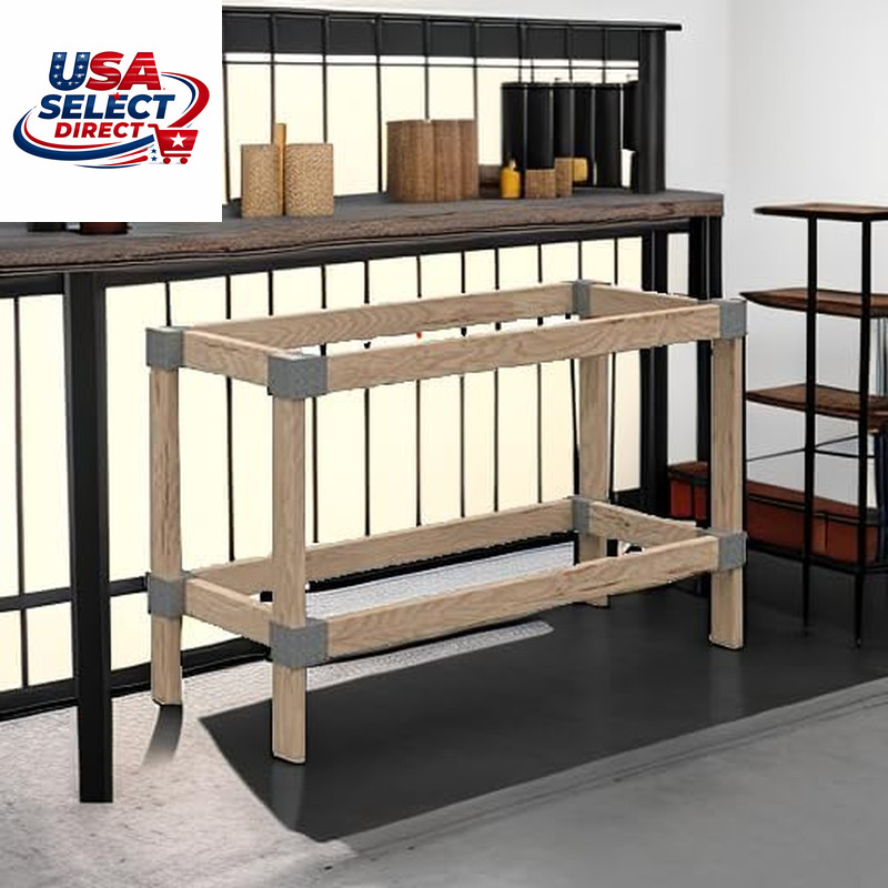 Heavyweight DIY Workbench Hardware Kit 24"x48" 500 Lb Capacity gallery