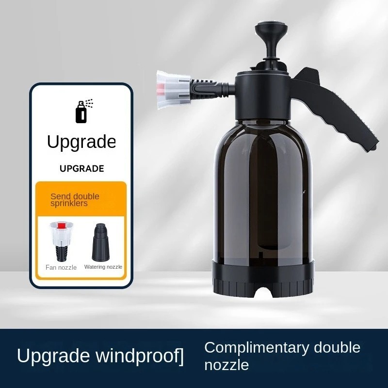 2L Hand Pump Foam Sprayer Pneumatic Washer Foam Snow Foam High Pressure Car Wash gallery