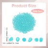 2000-Pack Glow in the Dark Rocks, 0.31"-0.47" Resin Pebbles Stones [Light Blue] gallery