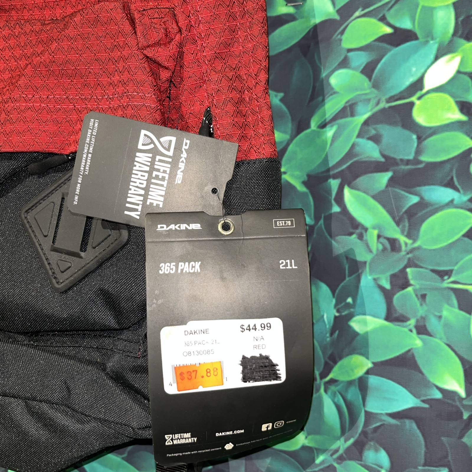 Dakine Red 365 Pack 21 L With Defects 2