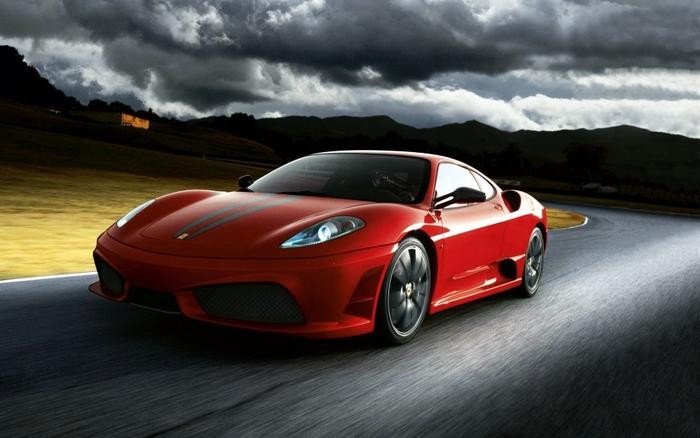 Peelable Wall Poster Sticker Ferrari F430 Scuderia Red 2007 (603×376mm) gallery