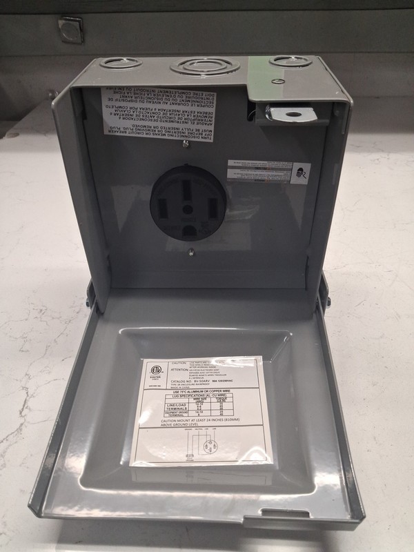 Intertek Outlet Panel 50A 125/250vac gallery