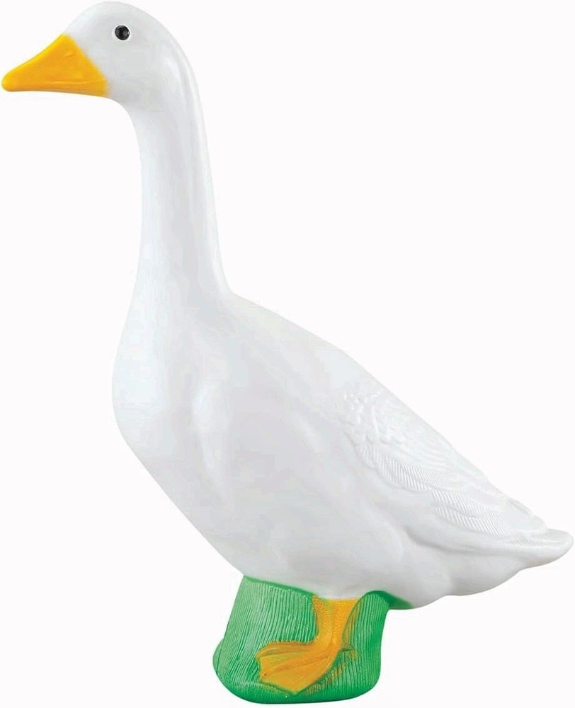 Fox Valley Traders Gaggleville 23" Large White Plastic Goose Garden Decor