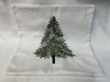 Tree Embroidered Weaved Canvas Nature 18” Throw Pillow Cover Luxury Home Decor gallery