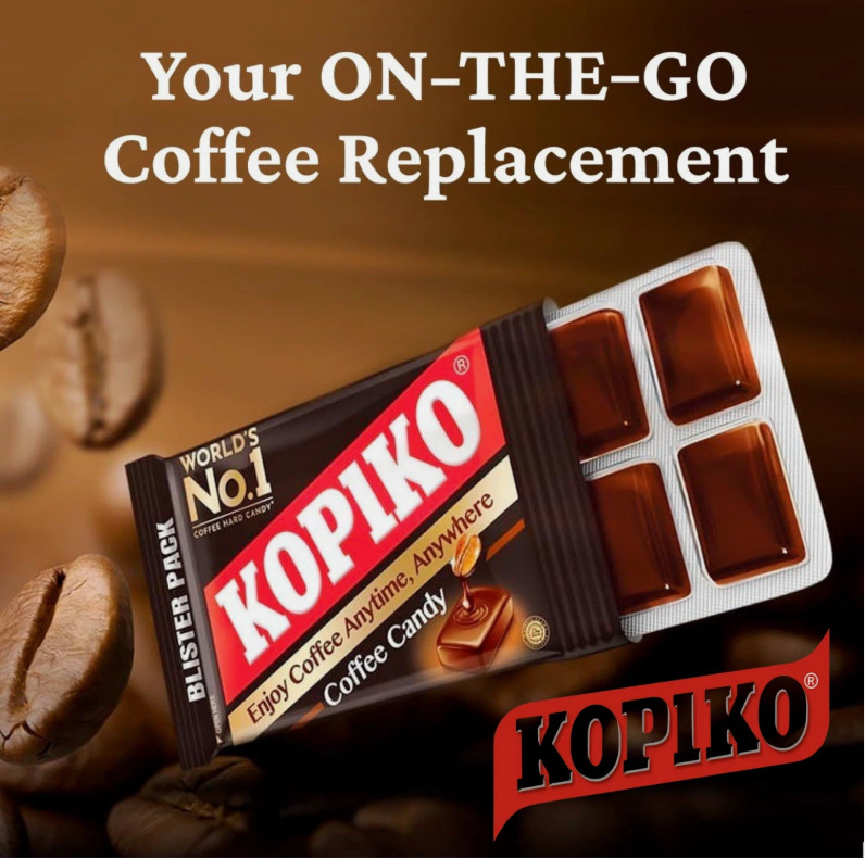 Kopiko Real Coffee Flavored Hard Candy Blister 12Packs 384g From Korea Free Ship gallery