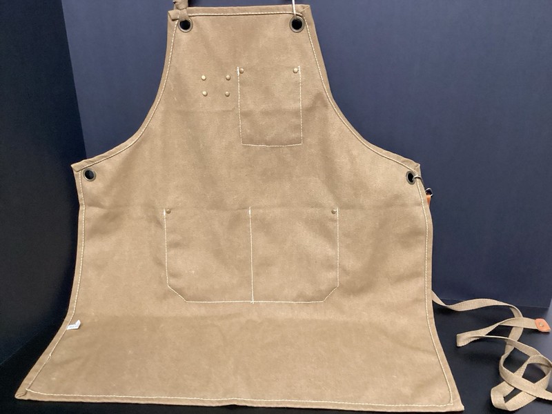 Canvas Cross Back Heavy Duty Work/ Tool Apron , Carpenter Apron New gallery