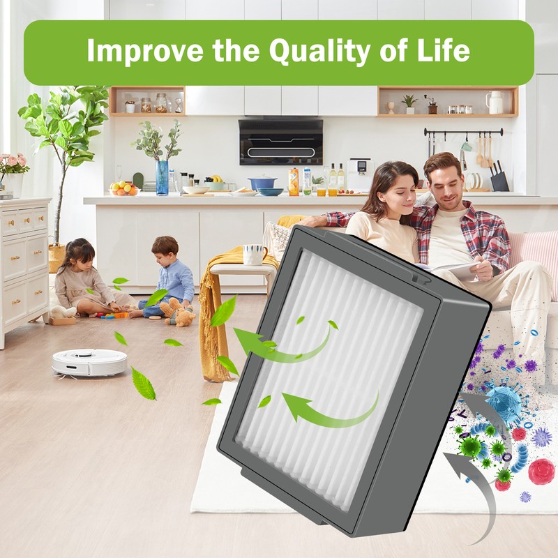 9Pcs Replacement Filters for iRobot Roomba i7 i7+ i3 i6 i8 Plus E5 E6 E7 Vacuum gallery