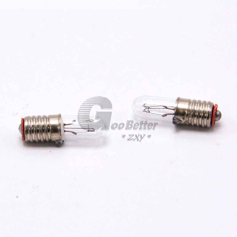 E5 Screw Lamp Miniature Signal Indicator Warning Light Bulb 1.5V - 24V 1-500pcs gallery