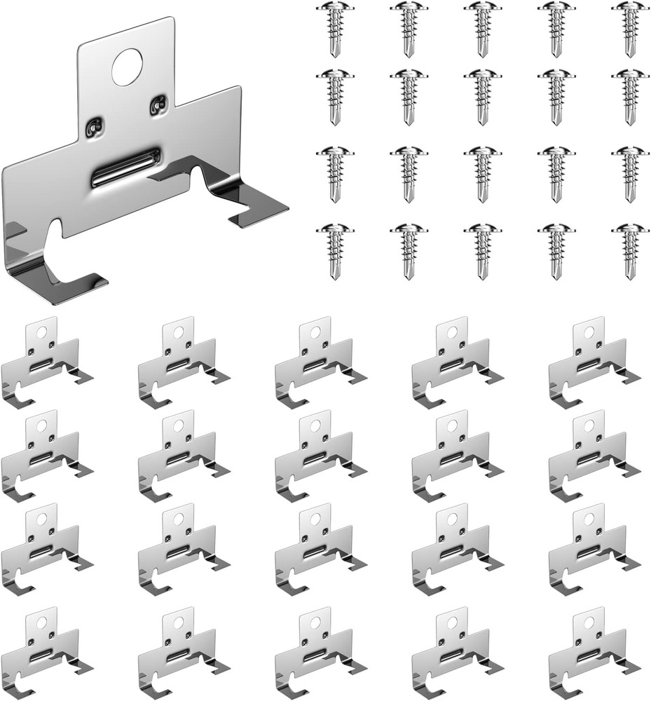 10 Pack Recessed Light Clips for Retrofitting, Torsion Spring Use, Fits 5-6" Can