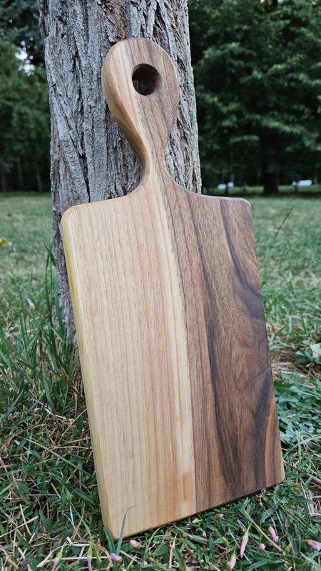 Walnut Wooden Cutting Board – Handmade, Solid, Natural, Unique Grain gallery