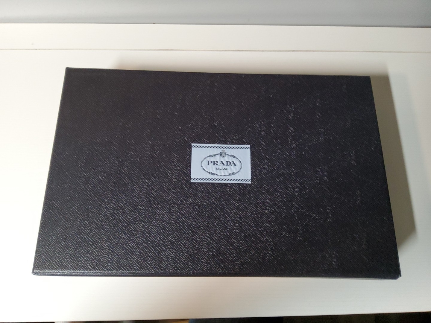Authentic Prada Empty Storage Gift Box (Box Only) 16.5×3×10.5 gallery