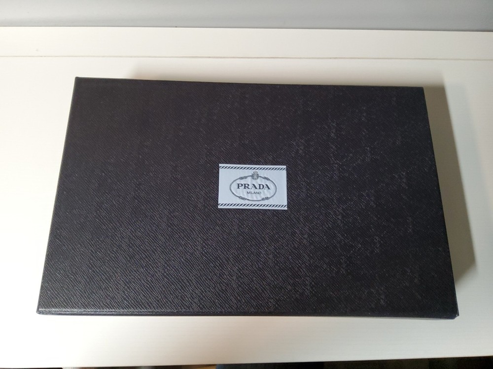 Authentic Prada Empty Storage Gift Box (Box Only) 16.5×3×10.5