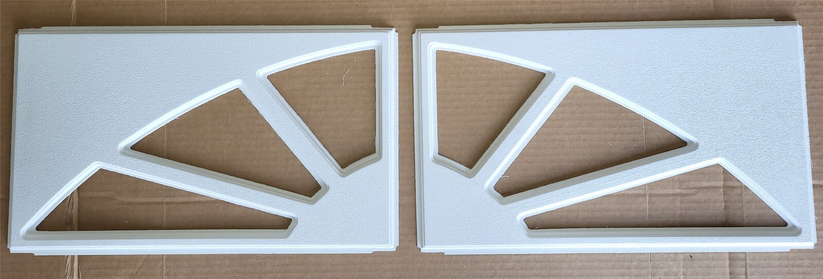 CLOPAY Garage Doors WHITE SUNSET 501 Window Inserts/Short Panel Set of 2 gallery