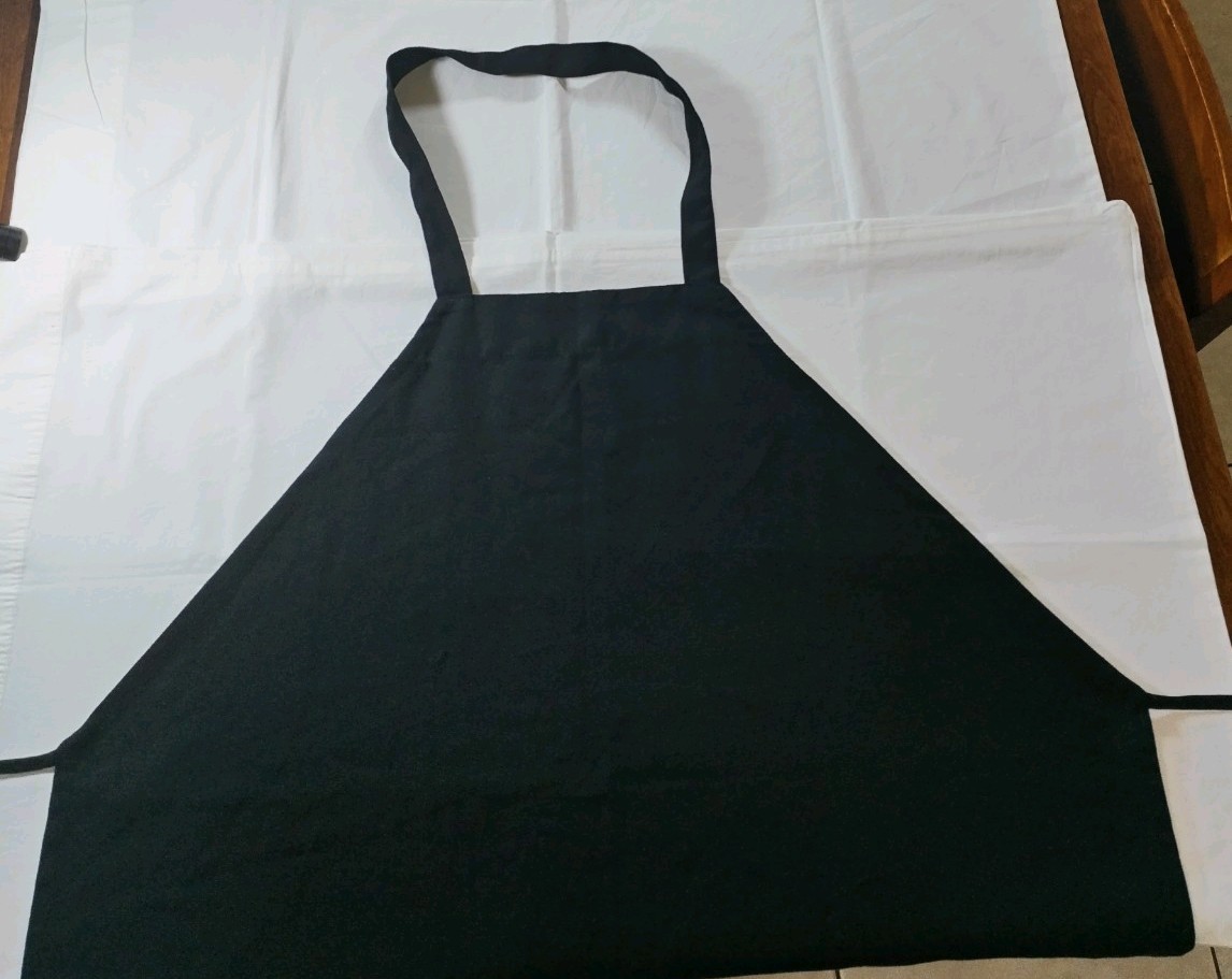 Solid Bib Apron One Size Adjustable Unisex Adults Multipurpose (260623-02) gallery