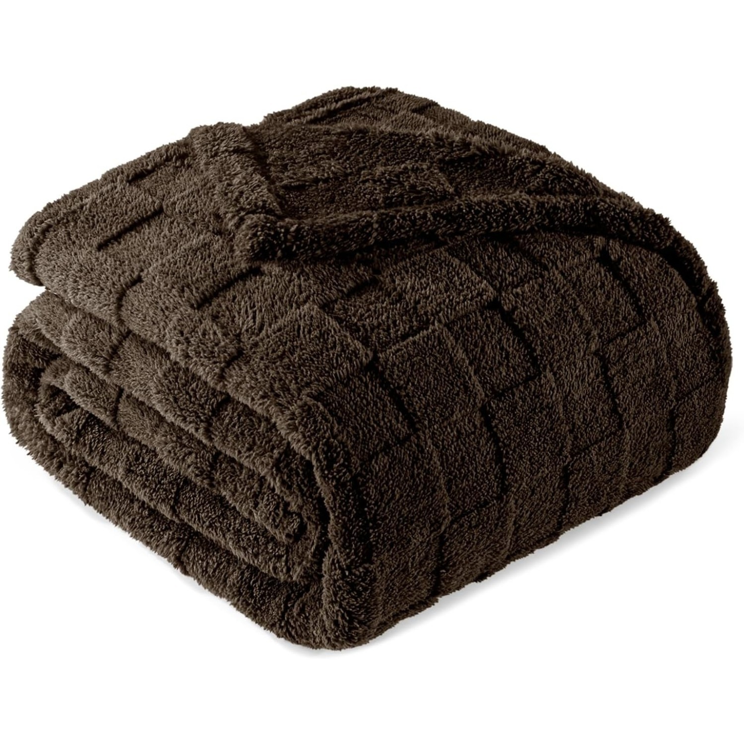 Blanket Soft Fleece Warm Checkered Throw Blanket for All Season King Queen Twin gallery
