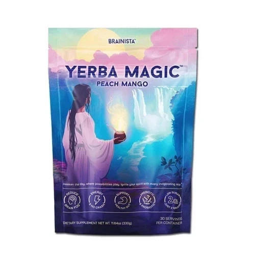 Yerba Magic–Yerba Mate Tea Instant Powder Super Drink with Nootropics,Prebiotics gallery
