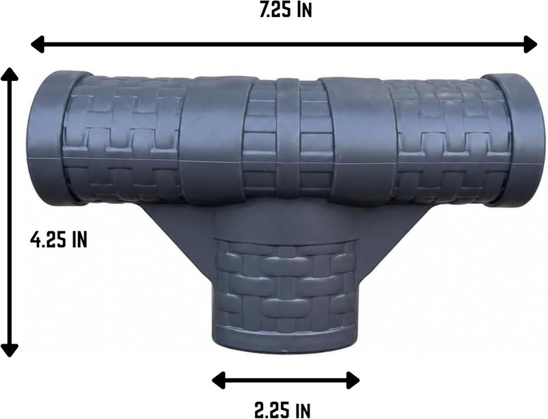 Replacement T-Connector Part for Bestway Power Steel Round Pool 18ft x 48in gallery