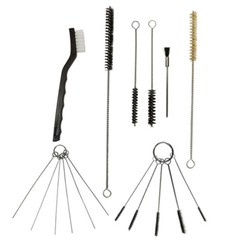 17 Pc HVLP Paint Spray Gun Suction Cleaning Maintenance Kit Brush Wire Cleaner