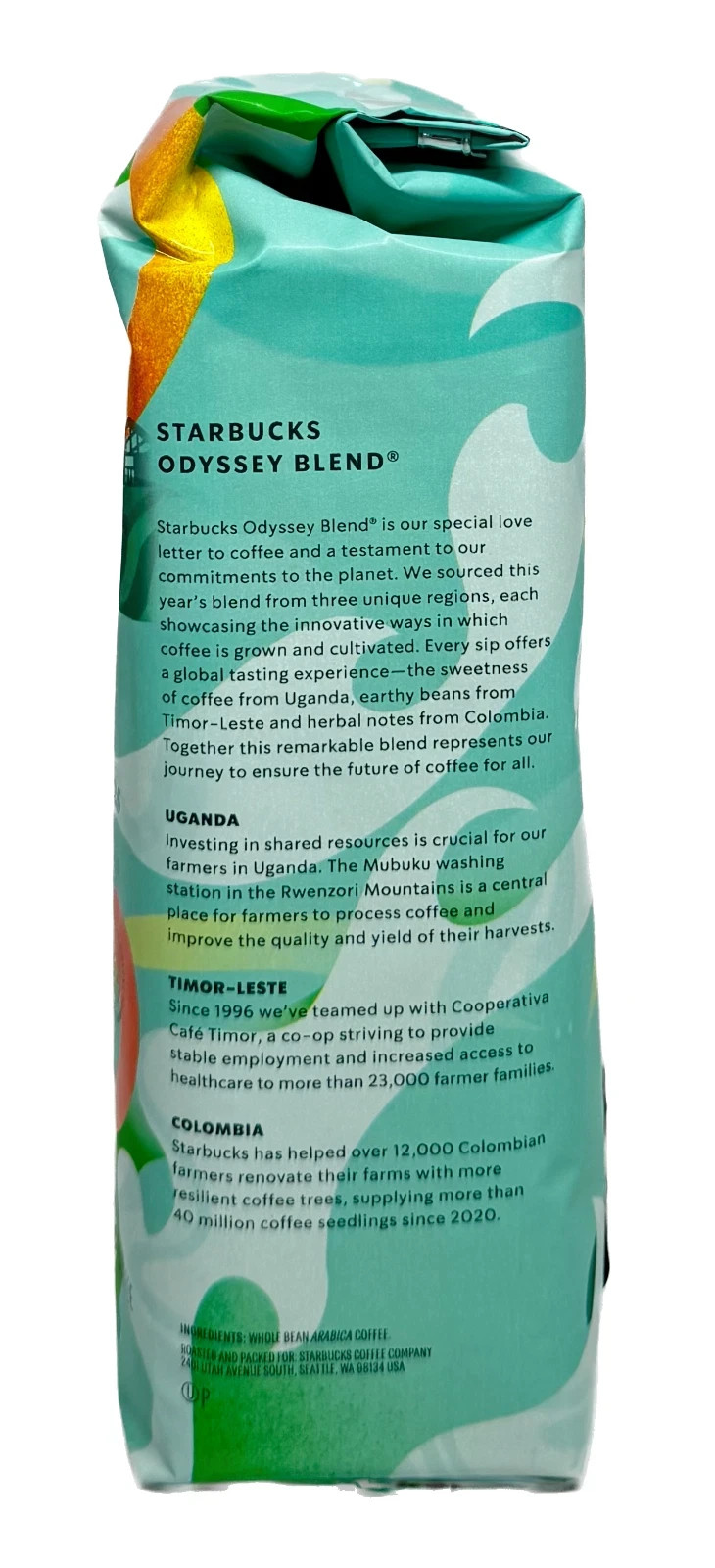 Starbucks Decaf Sumatra Single Origin Whole Bean Coffee 1lb / 16oz / 453g Bag gallery