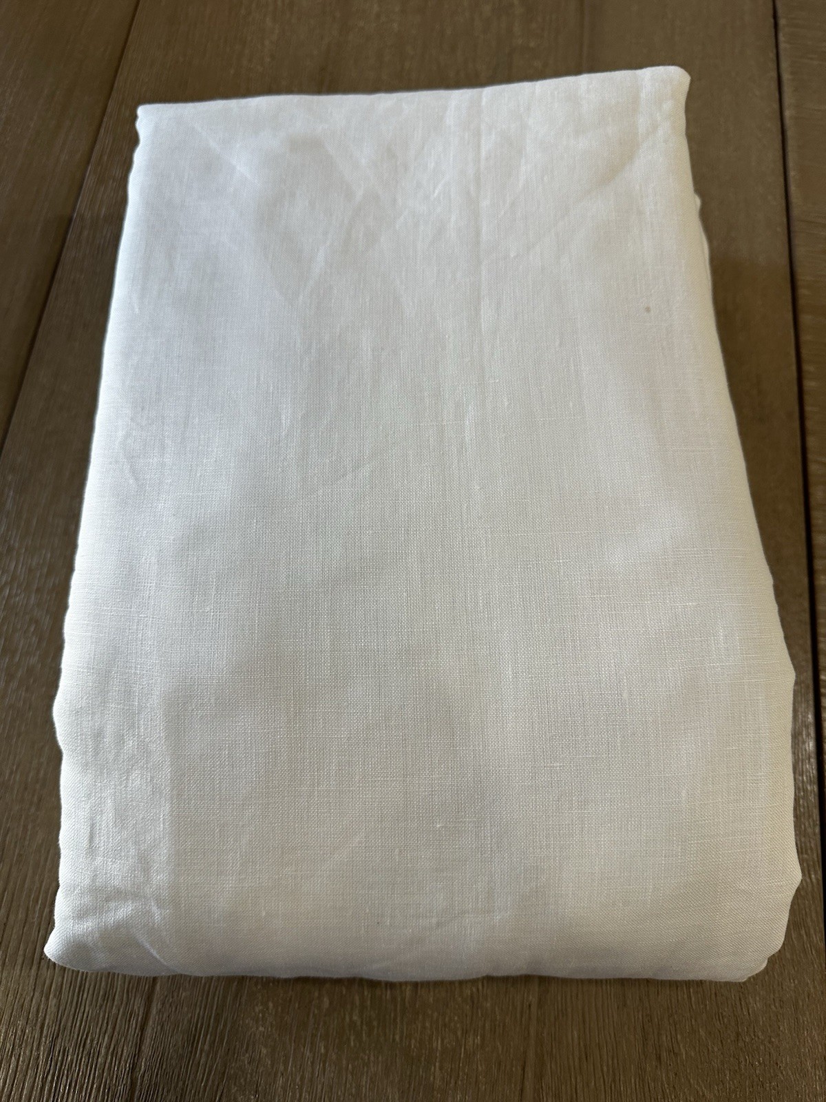 Pottery Barn Belgian Linen Drapes 50x108" Classic Ivory 2 PANELS blackout gallery