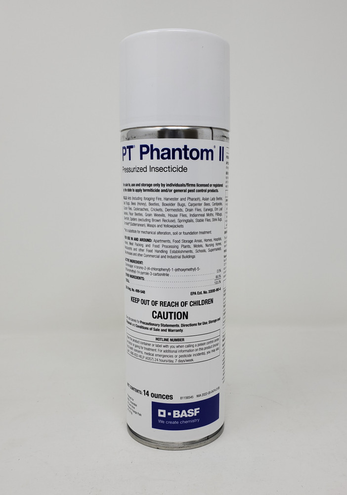 BASF PT Phantom II Pressurized Insecticide Bedbugs 14 oz Can
