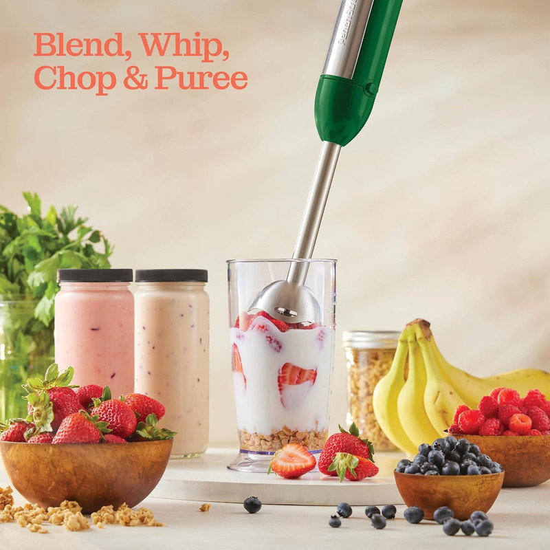 Powerful Immersion Blender, Electric Hand Blender 500 Watt with Turbo Mode, Deta gallery