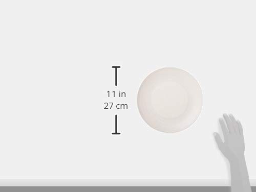 Nordic Ware Polypropylene Plates 10"L x 10"W x 0.88"H (Pack of 4), White gallery