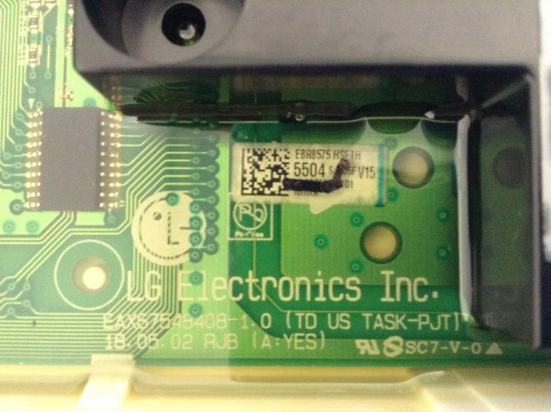 LG Washer Main & Display Control Board EBR34134901 EBR85755504 gallery