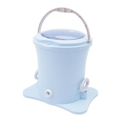 Mini Dryer Portable Compact Clothes Spin Dryer Manual Home Laundry Dryer Blue