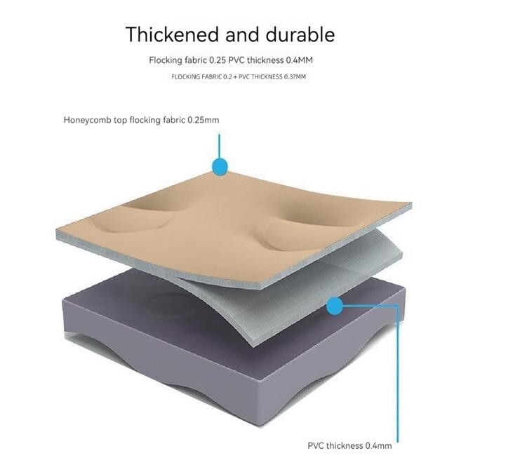 Inflatable High Raised with Pump & Pillow Set Double Queen Size Air Bed Mattress gallery
