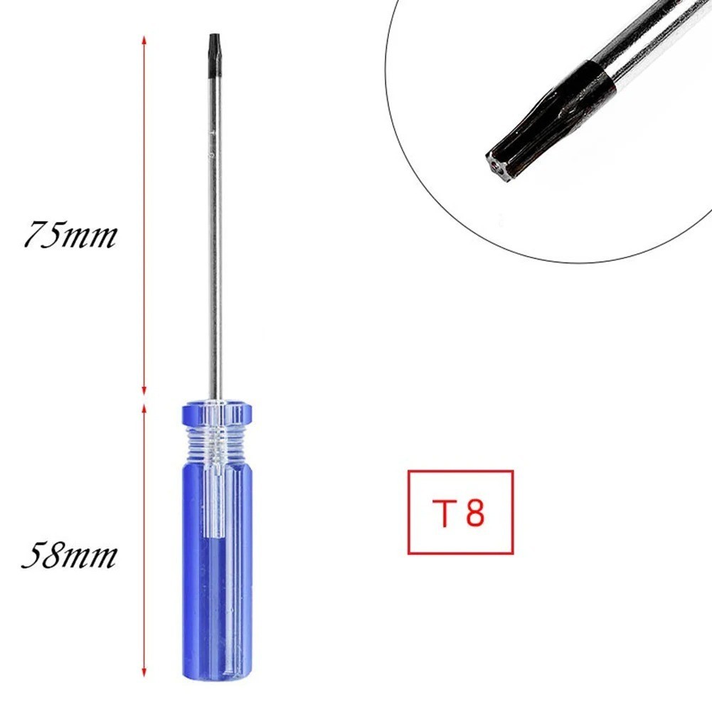 Torx T8 Screwdriver Magnetic TR8 Proof Hdd PS5 Security PS4 PS3 Xbox 360 T8H gallery