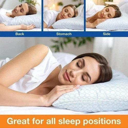 Nectar 2-Pack Cooling Down Alternative Microfiber Pillows, Standard/Queen Size gallery