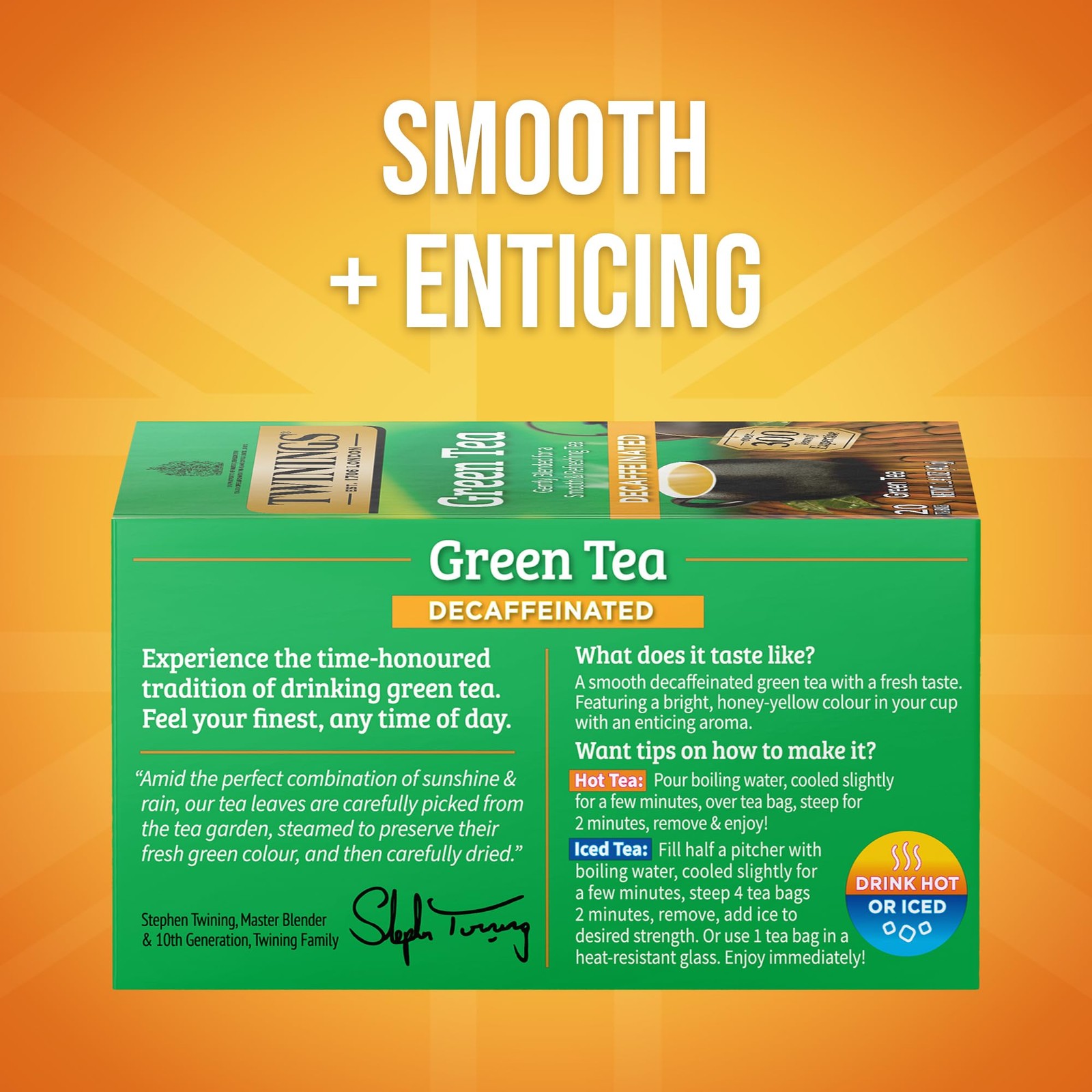 Twinings Decaffeinated Green Tea Individually 20 Count (Pack of 1), No Color gallery