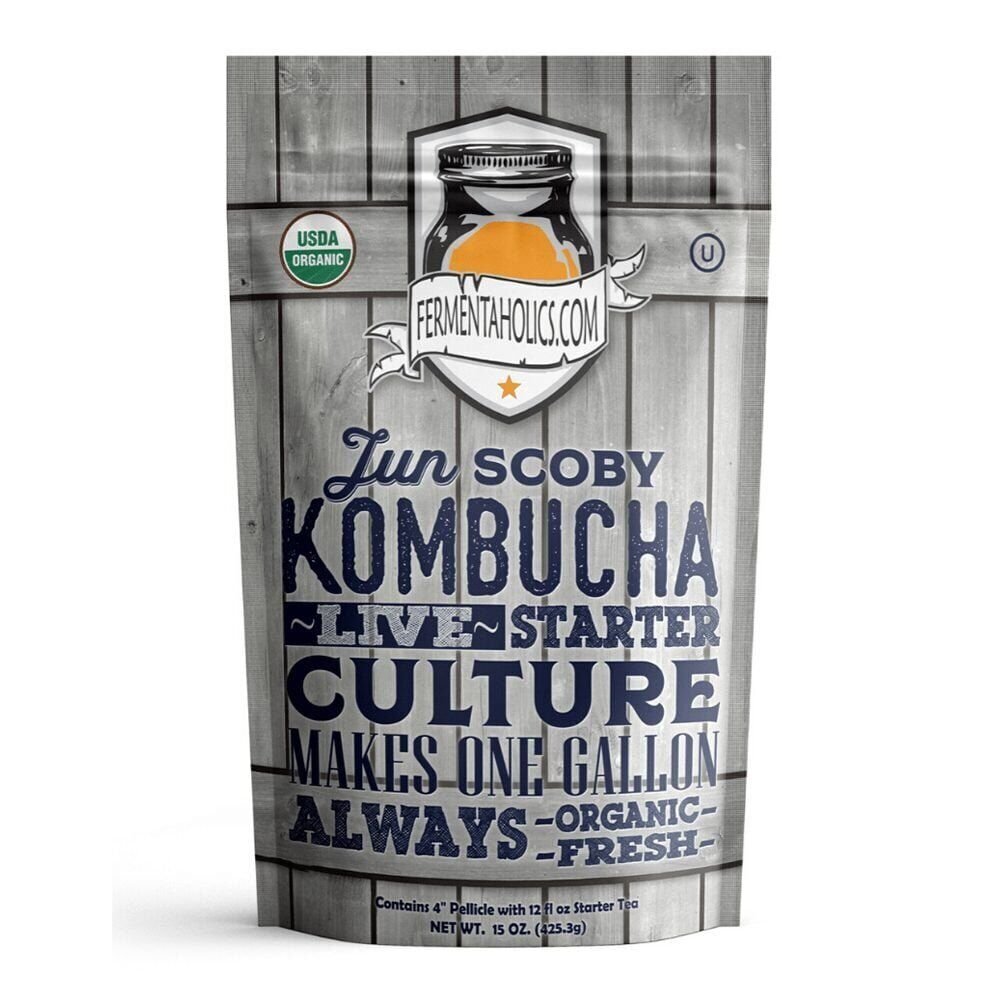 Jun Kombucha SCOBY – USDA Certified Organic Live Jun Kombucha Starter Culture gallery