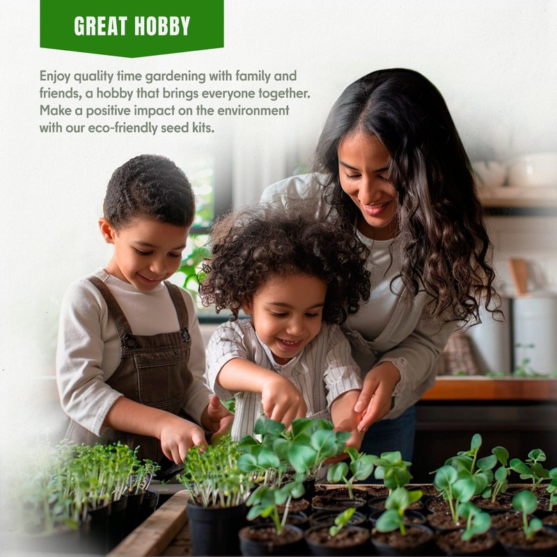 Vegetable Seed Variety Pack: 20 Heirloom Non-GMO Seeds with Plant Markers gallery