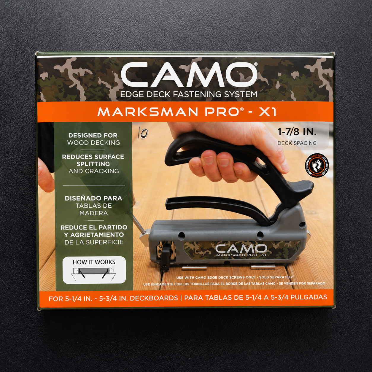 CAMO Marksman Pro X1 Deck Tool Edge Fastening System Wood Decking Tool gallery