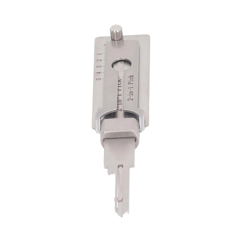 SS001 Precision Hook & Pick Maintenance Tool Stainless Steel Key Decoder Set gallery
