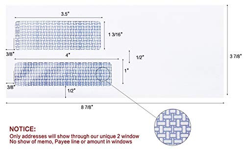 #9 Double Window Security Envelopes, No.9 Double Window Business 1000 Pack gallery
