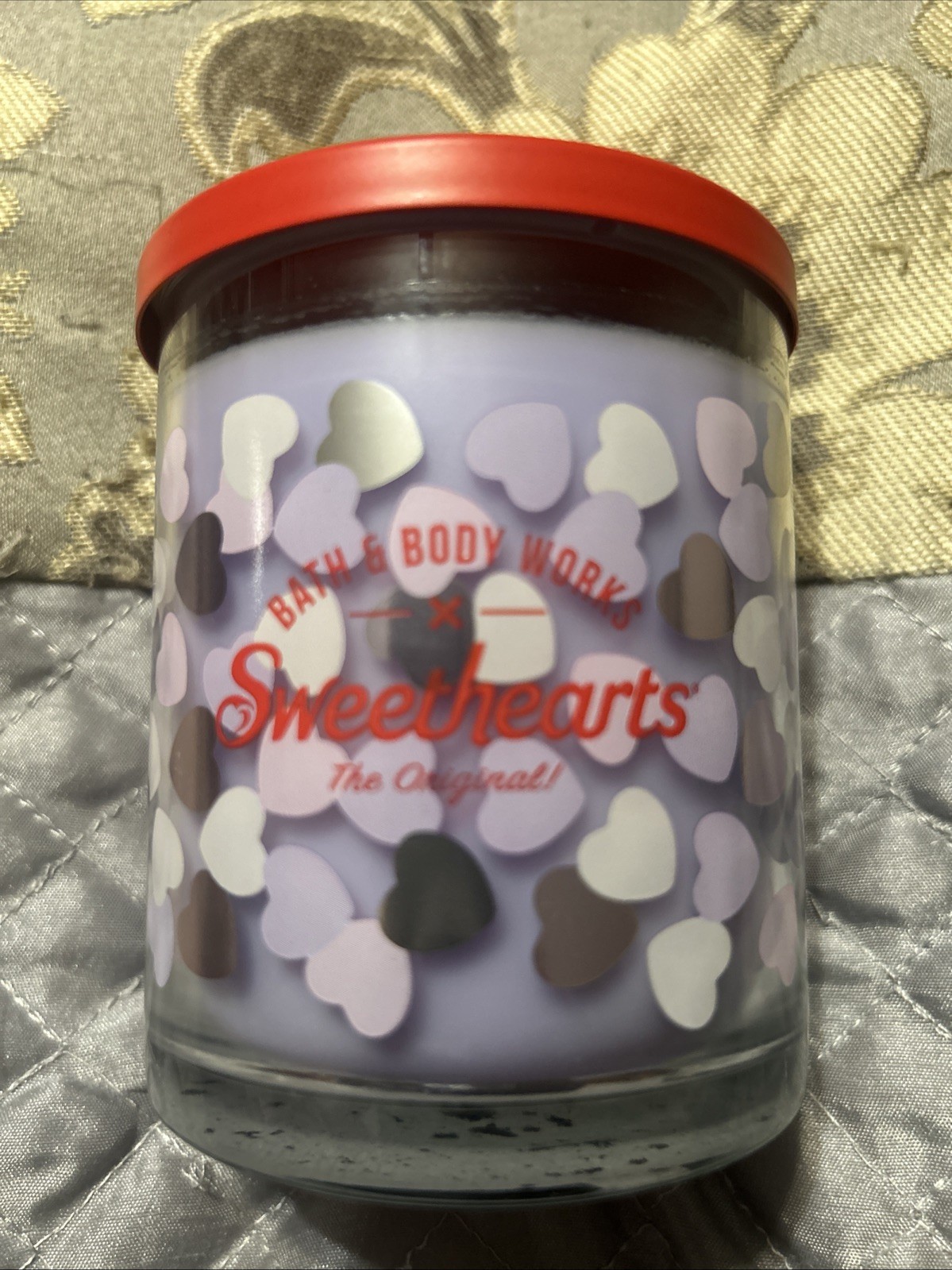 ONE Bath & Body Works 4 EVER SWEET Single Wick Sweethearts Candle 7 Oz NEW gallery