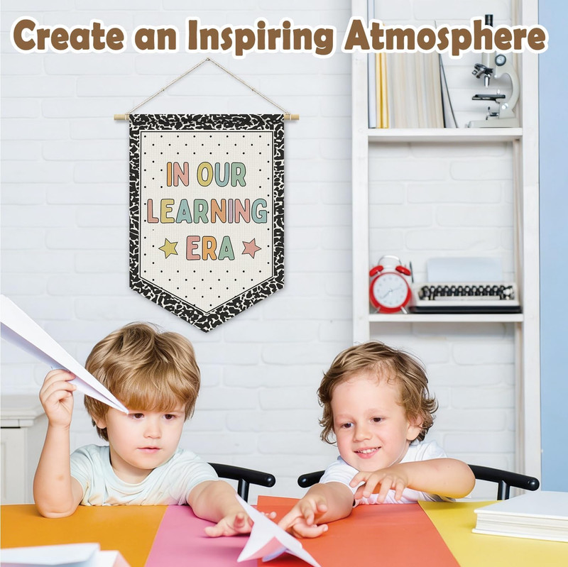 Reading Corner Decor, in Our Learning Era Wall Banner Pennants Flag, Reading Cor gallery