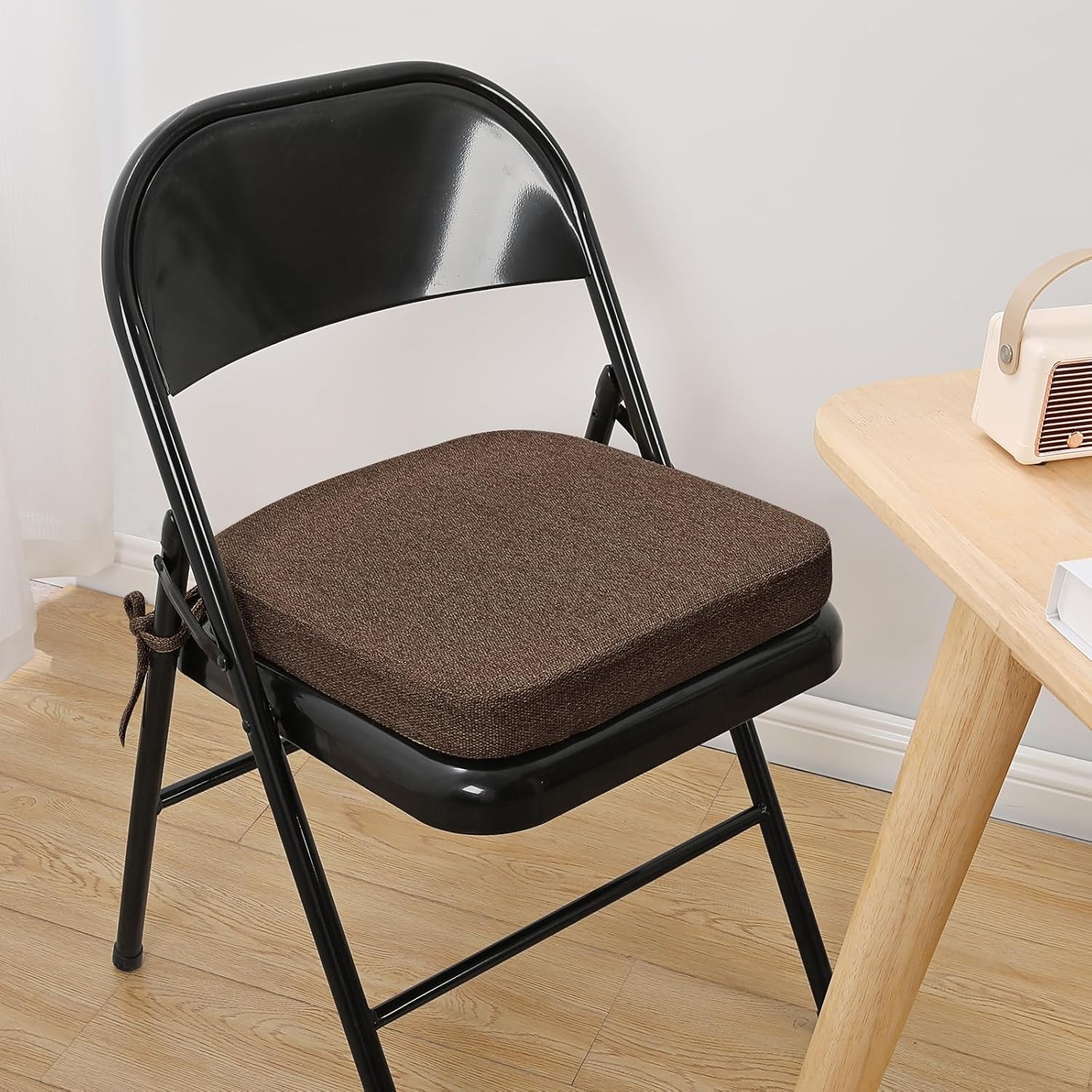 Thickened 2" Memory Foam Folding Chair Cushion 1 Pcs, Square Kitchen gallery