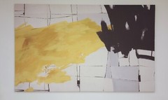 Zuri Pantomime Modern Hand Painted Canvas Abstract Art – 80” x 50”