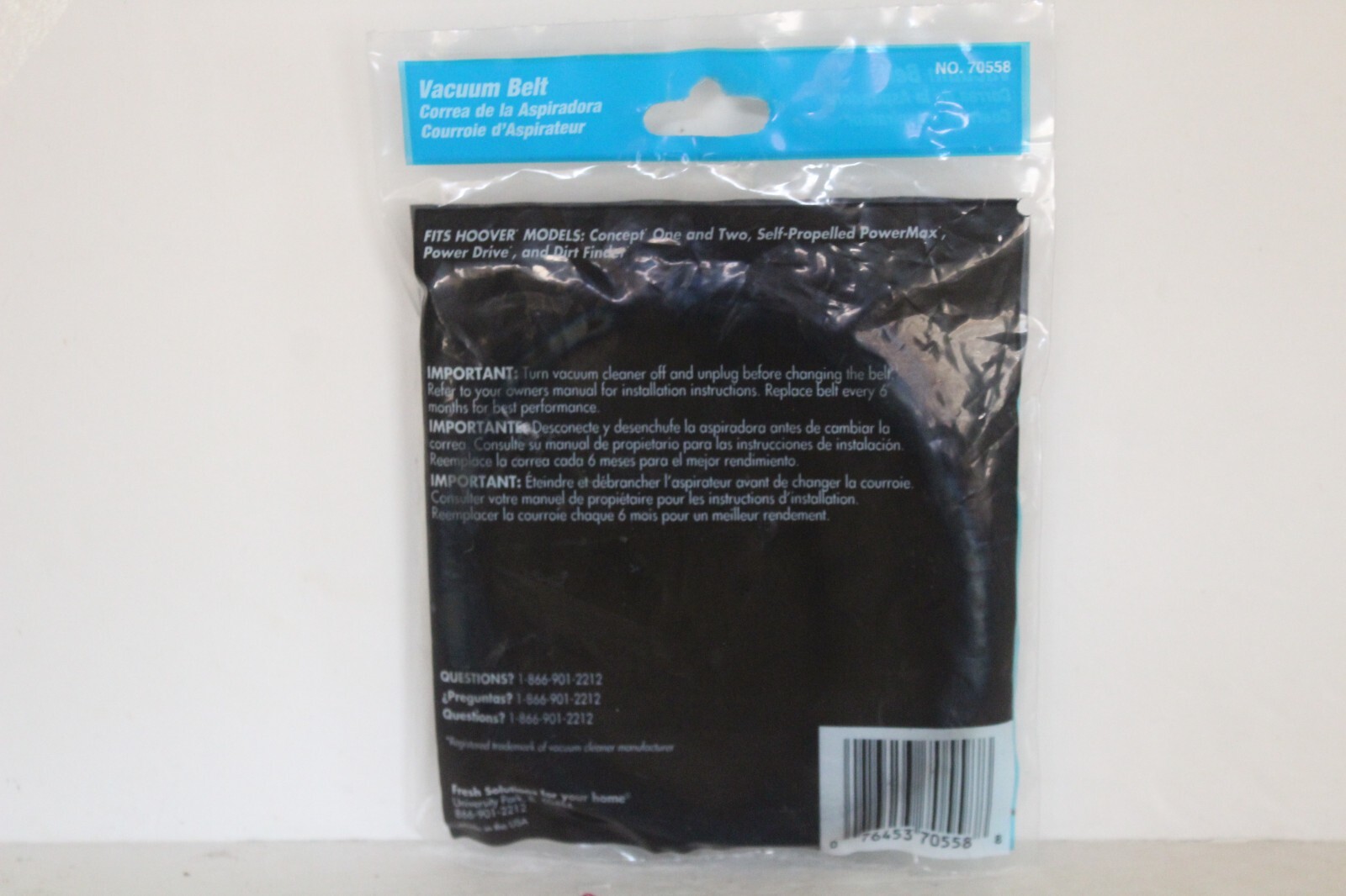New Fresh Solutions Hoover Style 030 Vacuum Belt 70558 gallery
