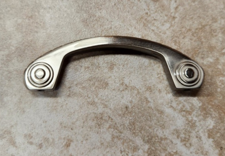 Arch Rope Cabinet Hardware Pull Brushed Satin Nickel 3" C-C Drawer Door Handle gallery