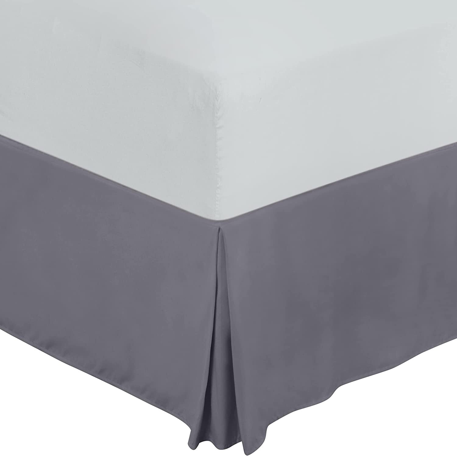 Drop Bed Skirt Pleated Dust Ruffle Hotel Quality Bed Skirt Utopia Bedding gallery