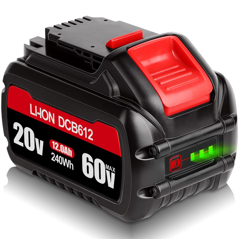For Dewalt DCB612 FLEXVOLT 20V/60V MAX Lithium Battery DCB606-2 DCB609 DCB612-2 gallery
